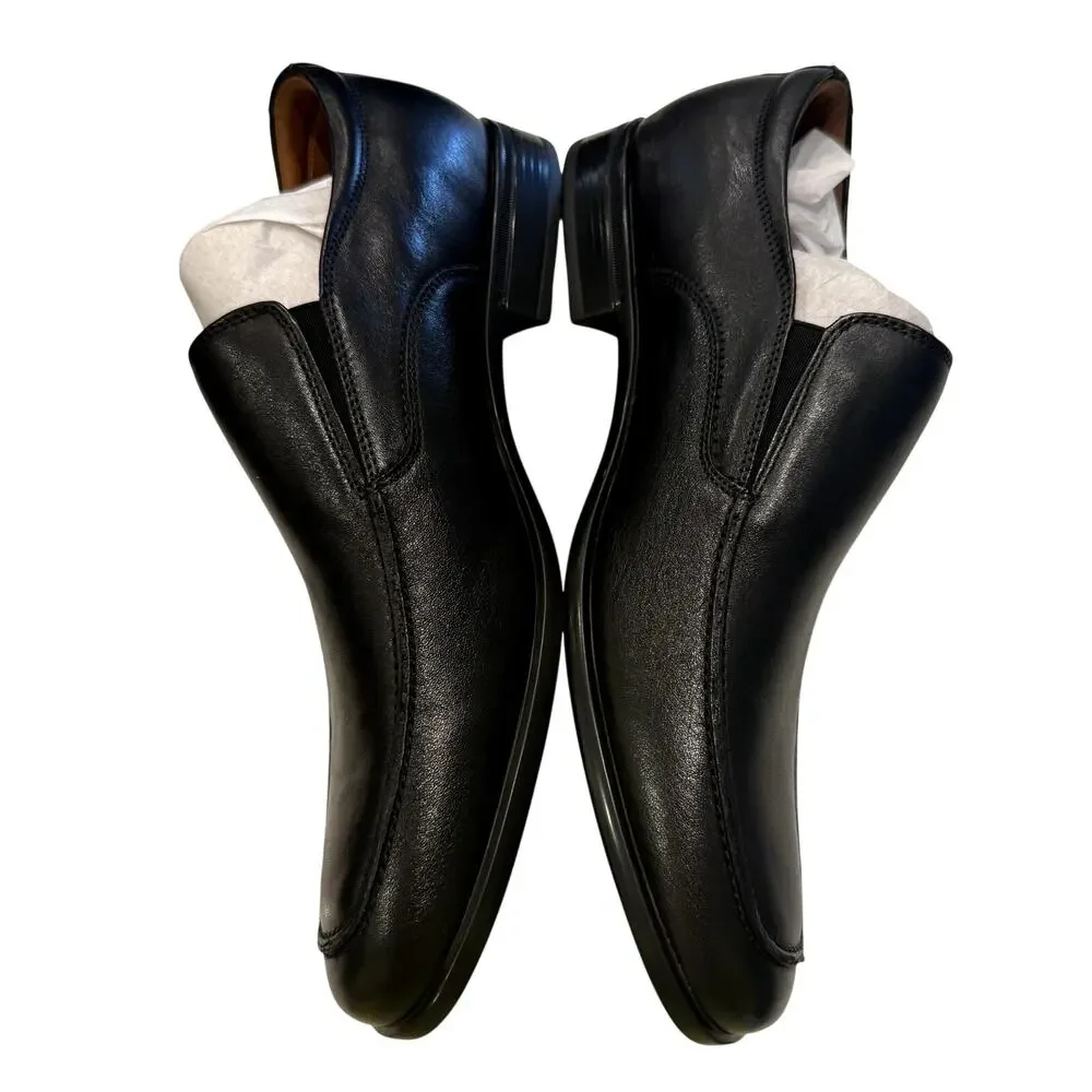 Florsheim Zaffiro Moc Toe Venetian Loafer in Black, Size 10